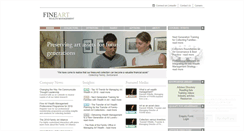 Desktop Screenshot of fineartwealthmgt.com